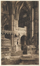 Load image into Gallery viewer, Haig, Axel Herman  &quot;Westminster Abbey: From St Edmund&#39;s Chapel.&quot; [London]
