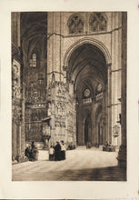 Load image into Gallery viewer, Haig, Axel Herman  &quot;South Aisle, Toledo Cathedral.&quot;  [Spain]
