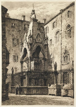 Load image into Gallery viewer, Haig, Axel Herman  &quot;Scaligeri Monuments, Verona.&quot; [Italy]
