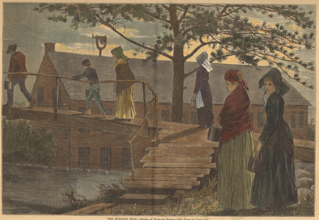 Homer, Winslow “The Morning Bell” (hand colored)