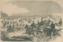 Load image into Gallery viewer, Homer, Winslow “The Union Cavalry and Artillery Starting in Pursuit of the Rebels up the Yorktown Turnpike”
