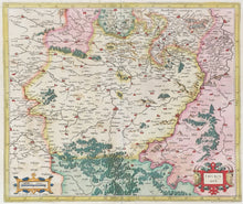 Load image into Gallery viewer, Mercator, Gerard  “Thuringia.”  [Germany]
