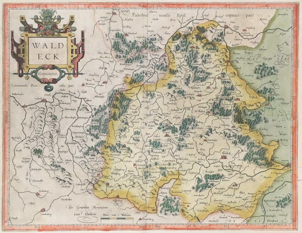 Mercator, Gerard  “Waldeck.”  [Germany]