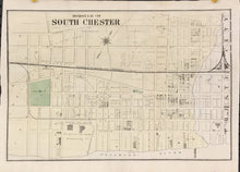 Load image into Gallery viewer, Hopkins, H.W. &quot;Borough of South Chester&quot;
