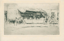 Load image into Gallery viewer, Horter, Earl  [Market Scene, New York]
