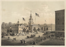 Load image into Gallery viewer, Poleni, Theo.  “Independence Hall.  Philadelphia 1876&quot;
