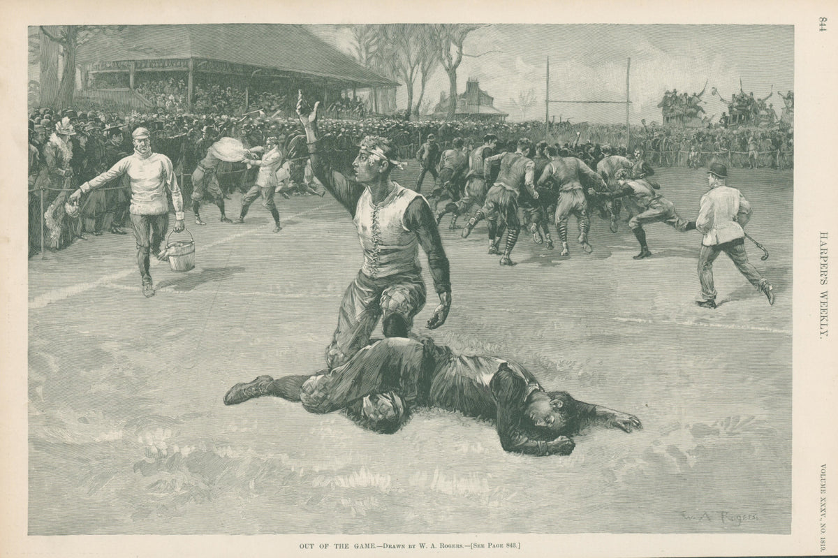 Rogers, W.A. “Out Of The Game.” – Philadelphia Print Shop