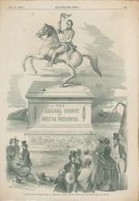 Load image into Gallery viewer, Unattributed &quot;Equestrian Statue of Andrew Jackson, at Washington, by Mills. - Cast from British Cannon Captured by Jackson.&quot;
