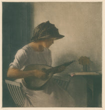 Load image into Gallery viewer, Ilstead, Peter  &quot;Girl Playing Mandolin&quot;
