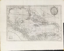 Load image into Gallery viewer, Kitchin, Thomas “Carta del Golfo del Messico dell&#39; Isole e Paesi adjacenti”
