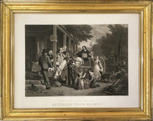 Load image into Gallery viewer, Krimmel, John L.  &quot;Home Scene-With Presents/ Returned From Market&quot;
