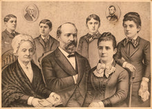 Load image into Gallery viewer, Kurz &amp; Allison “J.A. Garfield [facsimile signature] and Family&quot;
