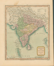 Load image into Gallery viewer, Laurie &amp; Whittle. “Hinsdoostan with the Island of Ceylon Maldivas &amp;c. &amp;c.”
