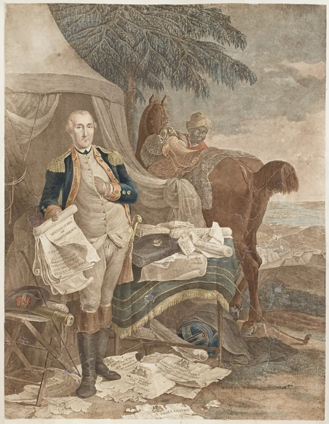 Le Paon, Jean Baptiste after Peale, Charles Willson “Washington