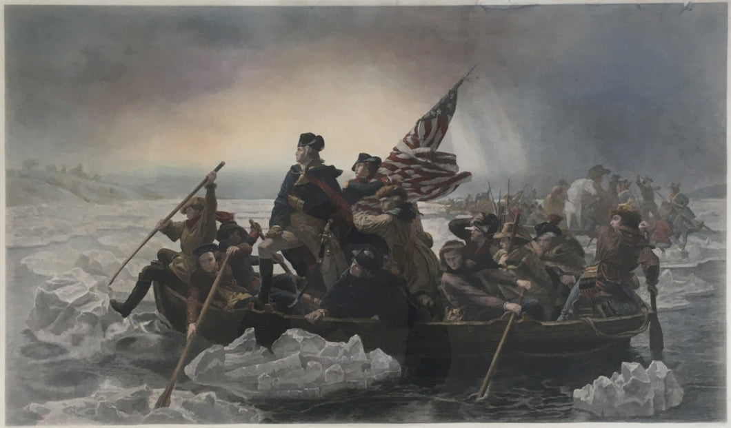 Leutze, Emanuel  “Washington Crossing the Delaware.”