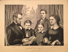 Load image into Gallery viewer, Unattributed.  &quot;Lincoln and Family.&quot;
