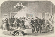 Load image into Gallery viewer, Waud, A.  “Grand Reception at the White House, January, 1862.”
