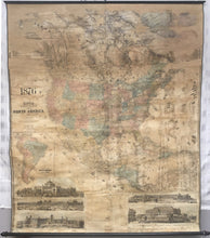 Load image into Gallery viewer, Lloyd, J.T.  &quot;Lloyd&#39;s Topographical and Railway Map of North America&quot;
