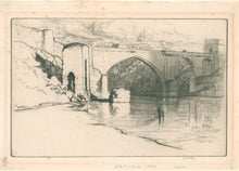 Load image into Gallery viewer, McBey, James “St. Martin’s Bridge, Toledo.”  [Spain]
