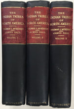 Load image into Gallery viewer, McKenney, Thomas L. &amp; Hall, James &quot;The Indian Tribes of North America with Biographical Sketches… a New Edition, edited by Frederick Webb Hodge.  1933-4.&quot;
