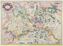 Load image into Gallery viewer, Mercator, Gerard  “Saxoniae superioris Lusatiae.”  [Saxony, Germany]
