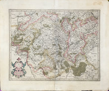 Load image into Gallery viewer, Mercator, Gerard  “Trier &amp; Lutzenburg.”  [Trier, Germany &amp; Luxembourg]
