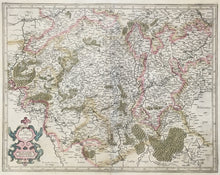 Load image into Gallery viewer, Mercator, Gerard  “Trier &amp; Lutzenburg.”  [Trier, Germany &amp; Luxembourg]
