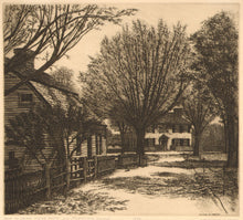 Load image into Gallery viewer, Mersky, Leonard &quot;Path to Salem Towne House, Old Sturbridge Village&quot;

