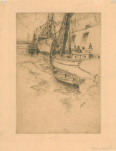 Load image into Gallery viewer, Mielatz, Charles F.W. [Boats Alongside, New York City]
