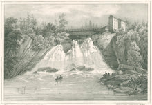 Load image into Gallery viewer, Milbert, Jacques Gerard “Theresa Falls, Indian River.”  [Jefferson County, NY]
