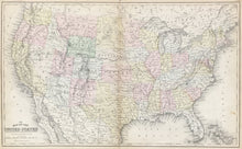 Load image into Gallery viewer, Young, J.H.  “VII Map of the United States&quot;
