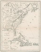 Load image into Gallery viewer, Montulé, Edouard de  “Carte des Etats Unis et des Iles du Golfe du Mexique&quot;
