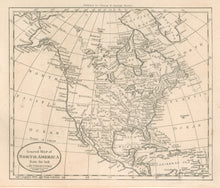 Load image into Gallery viewer, Morse, Jedidiah &quot;A General Map of North America from the best Authorities.&quot;
