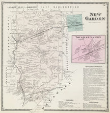 Load image into Gallery viewer, Witmer, A.R.  “New Garden, Kennett Square, Toughkenamon.” From &quot;Atlas of Chester County&quot;
