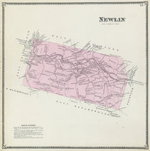 Load image into Gallery viewer, Witmer, A.R.  “Newlin.” From &quot;Atlas of Chester County&quot;
