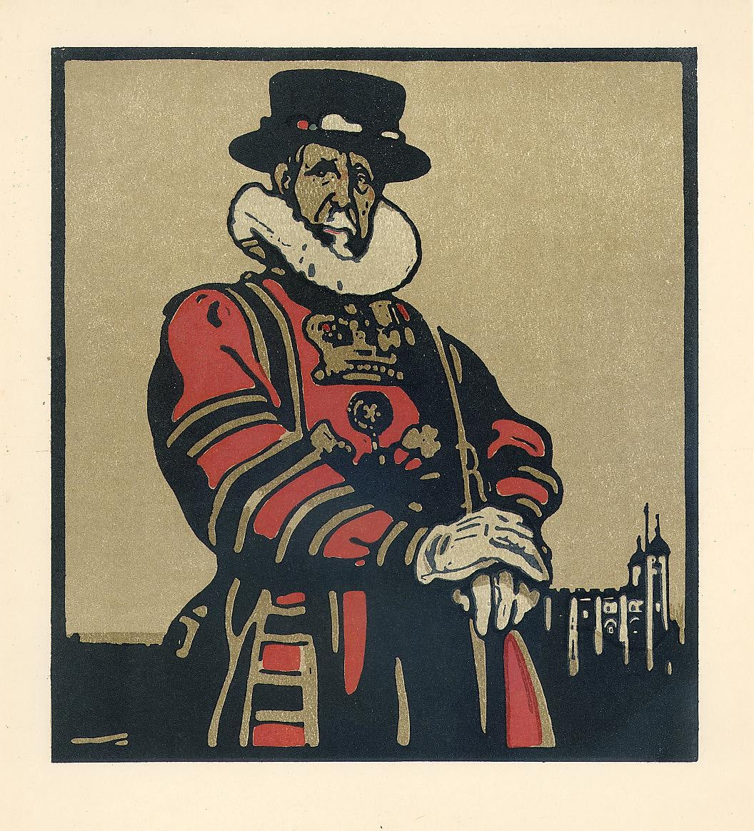 Nicholson, William. [Beefeater/The Tower]