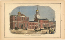 Load image into Gallery viewer, Unattributed  “Old State House or Independence Hall, Philadelphia.”  From &quot;Robert Sears’ Pictorial Library”
