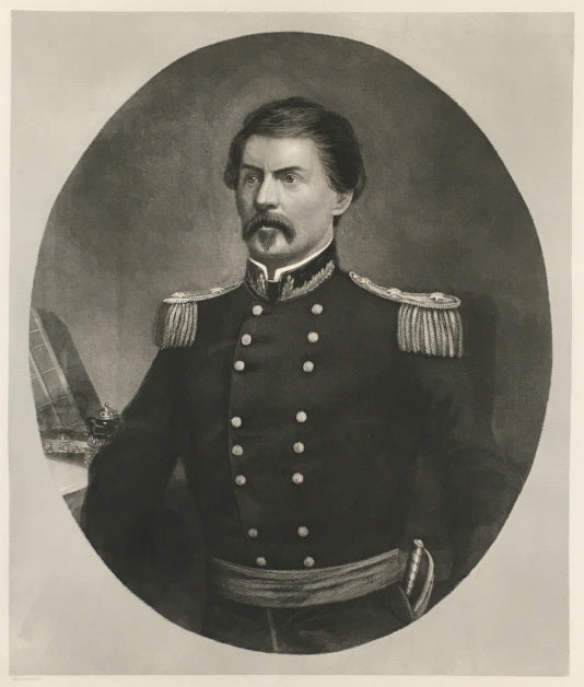 After a photograph  “Geo. B. McClellan, U.S.A. Late Commander In Chief”