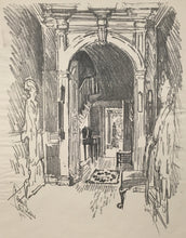 Load image into Gallery viewer, Pennell, Joseph  &quot;Hallway at Dr. Wister&#39;s.&quot; [Grumblethorpe, Germantown, Philadelphia]
