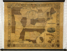 Load image into Gallery viewer, Phelps, Ensign &amp; Thayer  “Map of the United States from the latest Authorities&quot;
