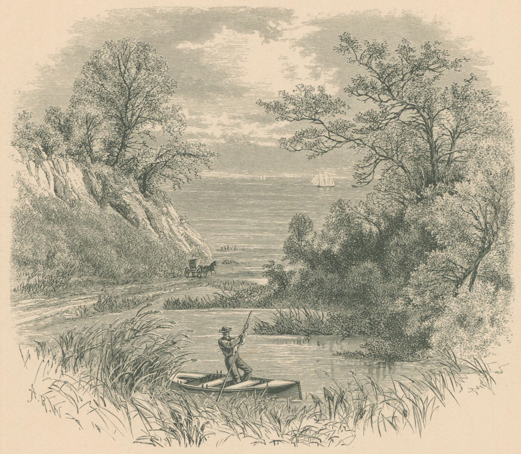Waud, Alfred R. “Glimpse of Lake Michigan” From 