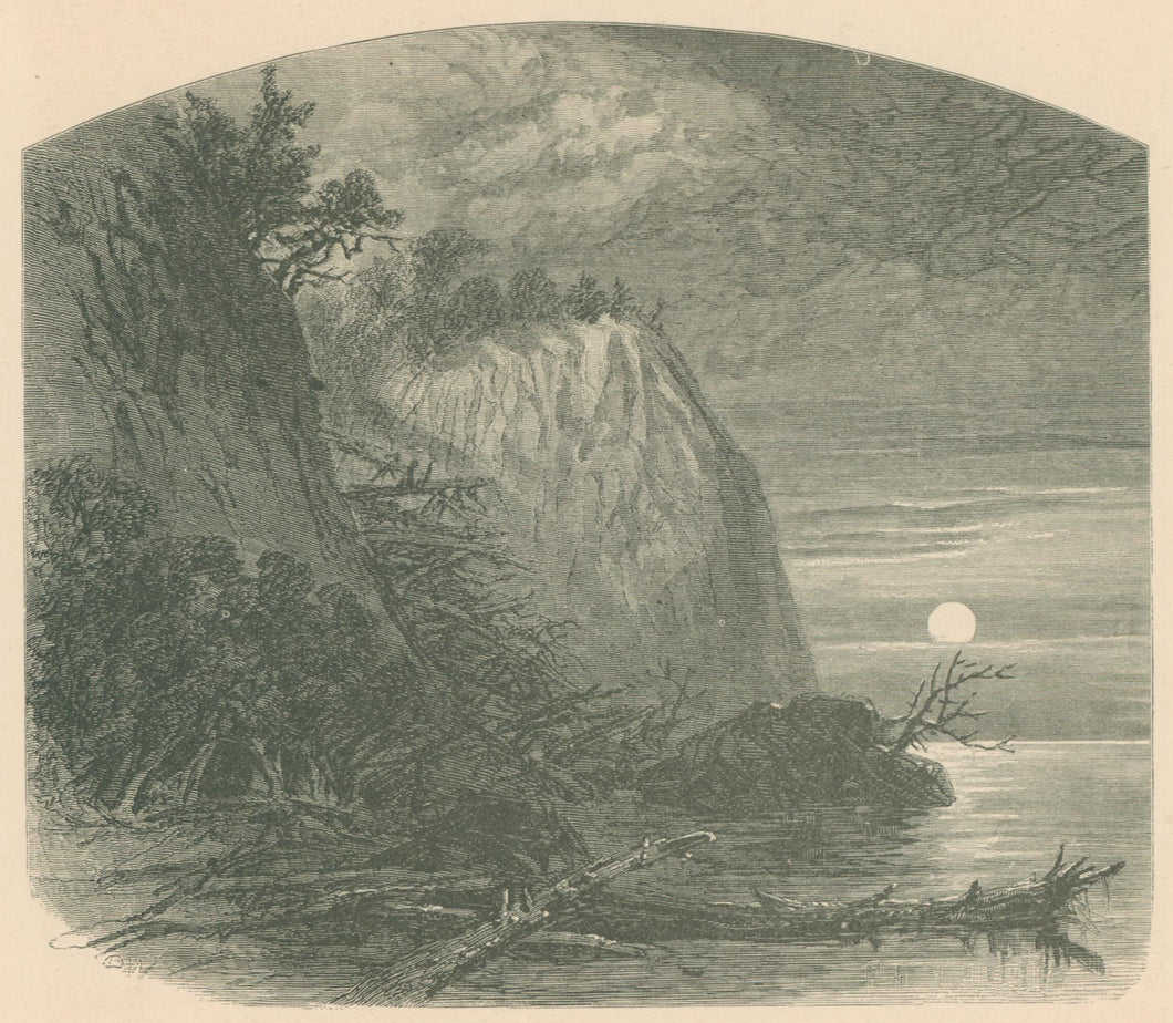 Waud, Alfred R. “Lake Michigan near Lake Forest” From 