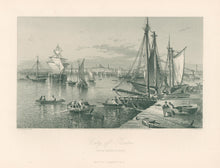 Load image into Gallery viewer, Woodward, J.D.  “City of Boston.”  From Picturesque America
