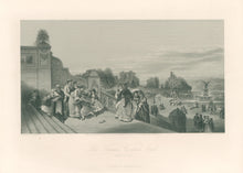 Load image into Gallery viewer, Rosenberg, C.  “The Terrace, Central Park.”   From Picturesque America
