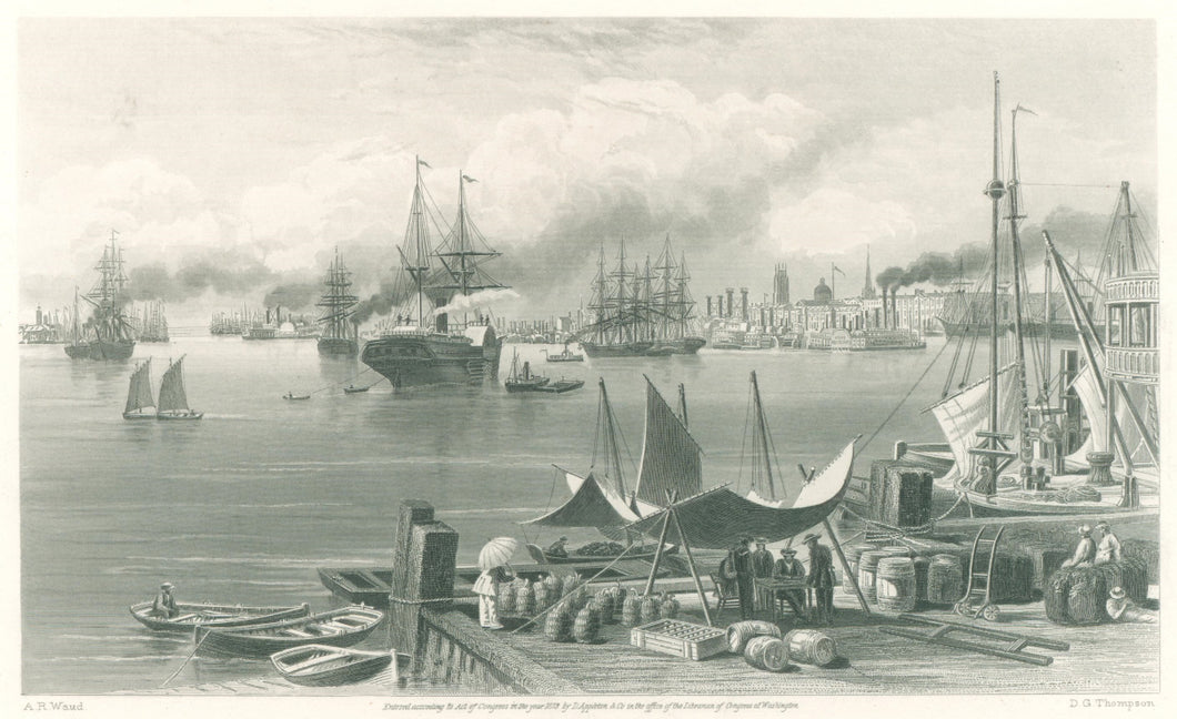 Waud, Alfred  “New Orleans.”  From Picturesque America