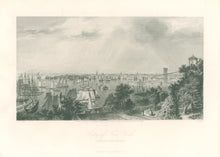 Load image into Gallery viewer, Warren, A.C.  “City of New York from Brooklyn Heights.”  From Picturesque America
