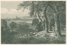 Load image into Gallery viewer, Perkins, Granville “View from West Park.”  [Fairmount Park]
