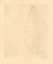 Load image into Gallery viewer, Pinto &quot;Seated Nude&quot; [frontal]
