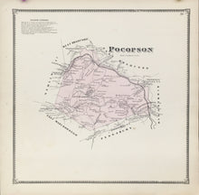 Load image into Gallery viewer, Witmer, A.R.  “Pocopson.” From &quot;Atlas of Chester County&quot;
