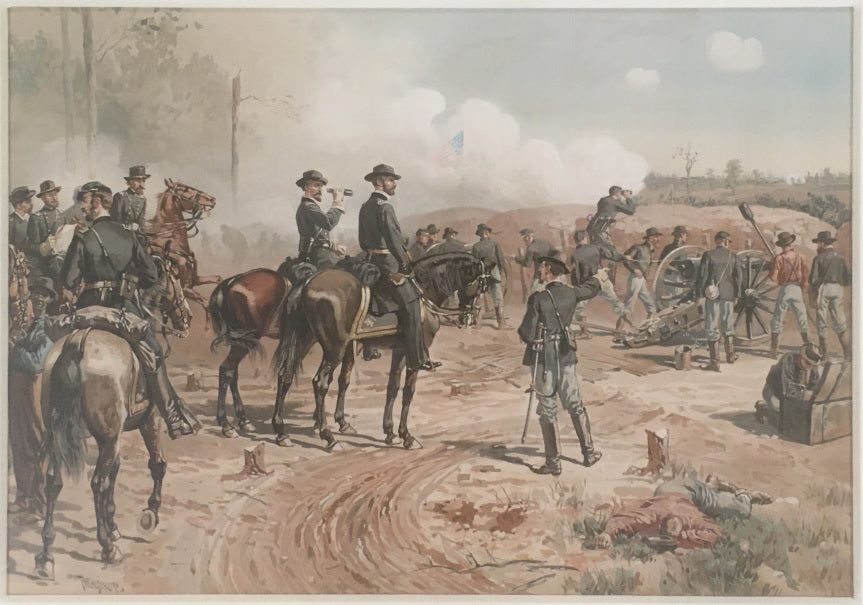 de Thulstrup, Thure.  “Battle of Atlanta.” or “Siege of Atlanta, an Artillery Review.”